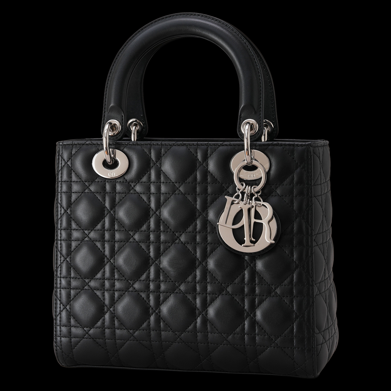 CHRISTIAN DIOR(USED)디올 레이디디올 미디움 백
